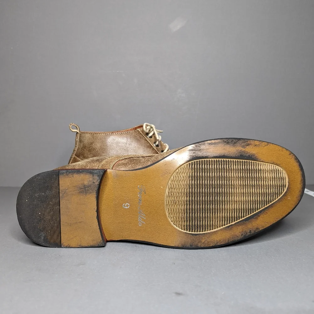 Ferro Aldo Brown Suede Ankle Boot - Picture 5 of 9